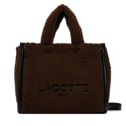 Torebka Lacoste. Białe torebki do ręki damskie Lacoste, bez wzorów, klasyczne, bez dodatków. Za 769.99 zł.