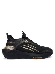 Plein Sport Sneakersy FAES USC0733 STE003N Czarny. Czarne buty sportowe męskie Plein Sport, z materiału, bez zapięcia. Za 879.99 zł.