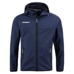 Softshellowa wodoodporna kurtka Kenny Core. Czarne kurtki damskie KENNY, xl, bez wzorów, bez kaptura, rowerowe. Za 526.50 zł.