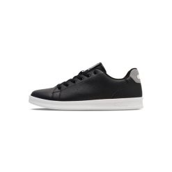 Sneakersy Hummel Court Line. Czarne obuwie sportowe damskie Hummel, bez wzorów. Za 184.50 zł.