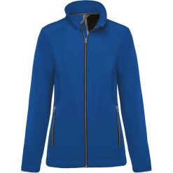 Kurtka damska Kariban Softshell 2 Couches. Niebieskie kurtki damskie KARIBAN, xl, bez wzorów, z elastanu, bez kaptura. Za 163.15 zł.