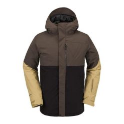 Kurtka snowboardowa męska Volcom L Ins Gore-Tex. Brązowe kurtki męskie Volcom, na zimę, l, bez wzorów, z gore-texu, sportowe, bez kaptura. W wyprzedaży za 1,132.75 zł.