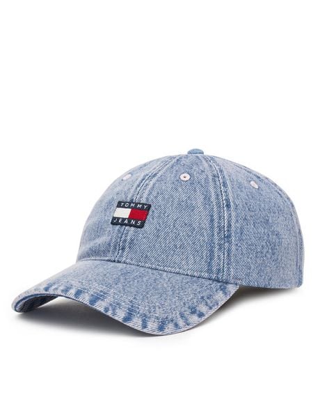 Tommy Jeans Czapka z daszkiem Heritage AW0AW17643 Fioletowy. Fioletowe czapki i kapelusze damskie Tommy Jeans, bez wzorów, z bawełny. Za 109.99 zł.