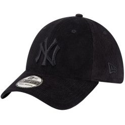 Czapka z daszkiem męska Cord 39THIRTY New York Yankees Cap. Czarne czapki i kapelusze męskie New Era, bez wzorów, z bawełny, sportowe. Za 139.99 zł.