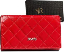 Rovicky Damski portfel Rovicky R-RD-21-GCL-Q skóra naturalna NoSize. Portfele damskie ROVICKY, bez wzorów, ze skóry. Za 178.95 zł.