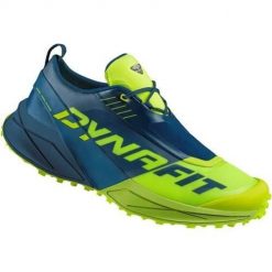 Buty do biegania męskie Dynafit Ultra 100. Żółte buty sportowe męskie Dynafit, z materiału, bez zapięcia, do biegania. Za 709.99 zł.