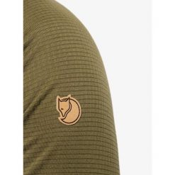 Bluza polarowa męska Fjallraven Abisko Lite Fleece Half Zip. Zielone bluzy męskie Fjällräven, m, bez wzorów, z polaru, bez kaptura. Za 445.99 zł.