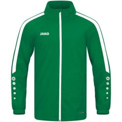 Kurtka wodoodporna Jako Power. Niebieskie kurtki męskie Jako, m, bez wzorów, z materiału, z kapturem. Za 311.80 zł.