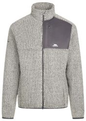 Trespass Cochrane - męska bluza polarowa z zamkiem, Grey Marl. Szare bluzy męskie Trespass, na jesień, m, bez wzorów, z materiału, bez kaptura. Za 219.10 zł.