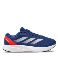 Buty do biegania adidas. Niebieskie buty sportowe męskie Adidas, bez zapięcia, do biegania. Za 149.99 zł.