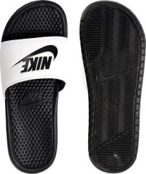 Nike Klapki męskie Benassi Jdi białe r. 46 (343880-100). Białe klapki męskie Nike. Za 143.00 zł.