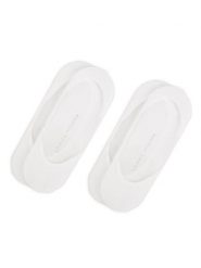 Tommy Hilfiger Stopki 353006001 Biały. Białe skarpety damskie Tommy Hilfiger, bez wzorów, z materiału. Za 49.00 zł.