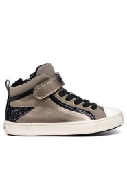 Geox Sneakersy J Kalispera Girl J944GM 0AJGN C0533 M Beżowy. Brązowe buty sportowe dziewczęce Geox, bez wzorów, ze skóry, bez zapięcia. Za 239.99 zł.