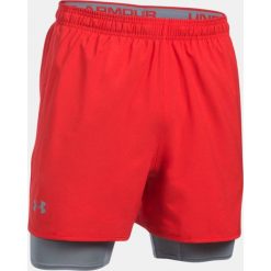 Under Armour Spodenki męskie UA QUALIFIER 2-IN-1 SHORT czerwone r. S (1289625-600). Krótkie spodenki sportowe męskie marki Under Armour. Za 129.38 zł.