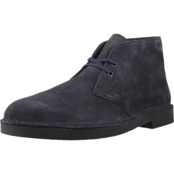 Buty CLARKS DESERT BT EVO Niebieski. Niebieskie trekkingi męskie Clarks, trekkingowe. Za 359.99 zł.