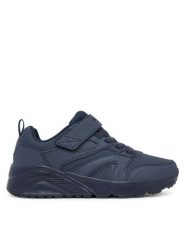 Skechers Sneakersy Uno Lite 403640L NVY Granatowy. Niebieskie buty sportowe chłopięce Skechers, bez wzorów, ze skóry, bez zapięcia. Za 199.99 zł.