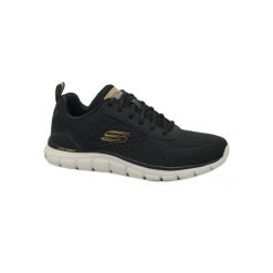 Buty sportowe Sneakersy męskie, Track - Leshur. Czarne buty sportowe męskie Skechers, bez zapięcia. Za 249.99 zł.