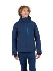 Kurtka Narciarska Rossignol męska Blackside JKT granatowa. Niebieskie kurtki snowboardowe męskie Rossignol, l, bez wzorów, z materiału, bez kaptura, narciarskie, primaloft. Za 1,968.00 zł.