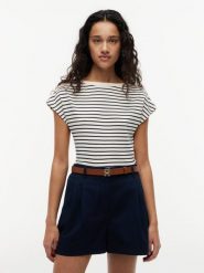 Tommy Hilfiger Koszulka Kobiety Bawełna biały|wielokolorowy, M. Białe t-shirty damskie Tommy Hilfiger, m, bez wzorów, z bawełny, bez kołnierzyka. Za 229.95 zł.