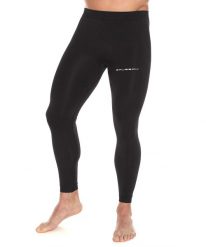Spodnie do biegania z długą nogawką męskie Brubeck RUNNING FORCE. Czarne spodnie sportowe męskie Brubeck, l, bez wzorów, z dzianiny, do biegania. Za 199.99 zł.