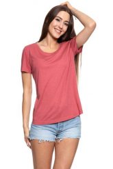MUSTANG T SHIRT DAMSKI Alice Fabric Mix 1009451 8271. Czerwone t-shirty damskie Mustang, s, bez wzorów, bez kołnierzyka. W wyprzedaży za 39.99 zł.