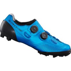 Buty rowerowe MTB męskie Shimano SH-XC902. Niebieskie buty sportowe męskie Shimano, bez zapięcia, rowerowe. W wyprzedaży za 1,324.20 zł.