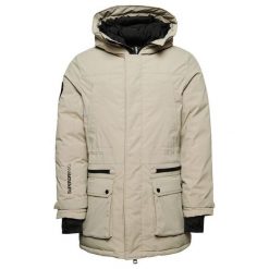 Pikowana parka Superdry City. Szare kurtki męskie Superdry., na zimę, m, bez wzorów, sportowe, bez kaptura. W wyprzedaży za 704.00 zł.