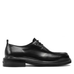 Półbuty Calvin Klein. Czarne eleganckie półbuty Calvin Klein, wizytowe, bez zapięcia. Za 849.99 zł.
