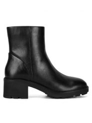 Lasocki Botki WI34-ANTONY-01 Czarny. Czarne botki damskie Lasocki, ze skóry, bez obcasa, na słupku, bez zapięcia. Za 289.99 zł.