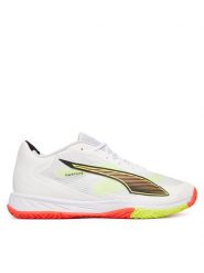 Puma Buty halowe Accelerate Turbo 4 Game On 108888 01 Biały. Białe buty sportowe męskie Puma, z materiału, bez zapięcia. Za 479.99 zł.