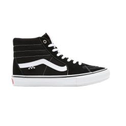 Vans Sk8-Hi – Klassieke High-Top. Czarne trampki męskie Vans, bez wzorów, bez zapięcia. Za 383.30 zł.