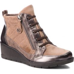 Botki TAMARIS - 1-25224-21 Taupe Comb 344. Kozaki damskie marki Tamaris. W wyprzedaży za 219.00 zł.