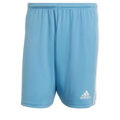 Spodenki piłkarskie męskie adidas Squadra 21 Short. Niebieskie krótkie spodenki sportowe męskie Adidas, m, bez wzorów, do piłki nożnej. Za 49.09 zł.