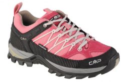 Damskie Niskie buty trekkingowe CMP Rigel waterprof. Czerwone obuwie sportowe damskie CMP, trekkingowe. Za 389.99 zł.