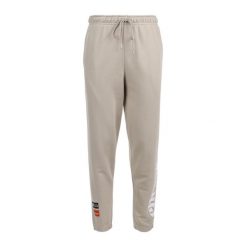 Spodnie damskie Ellesse Buggz Jog. Szare spodnie sportowe damskie Ellesse, bez wzorów, z bawełny, na fitness i siłownię. Za 269.99 zł.