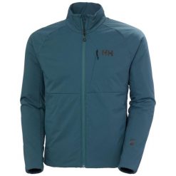 Kurtka turystyczna Helly Hansen Odin Stretch. Niebieskie kurtki męskie Helly Hansen, bez wzorów, trekkingowe. Za 1,063.85 zł.