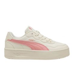 Buty Puma Court Lally Skye 400368 04 beżowy. Brązowe obuwie sportowe damskie bez wzorów, z gumy, trekkingowe. Za 338.63 zł.