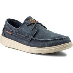Półbuty SKECHERS - Melec 64644/NVY Navy. Półbuty na co dzień męskie marki Skechers. W wyprzedaży za 239.00 zł.