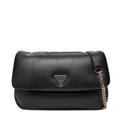Torebka Guess. Czarne torebki do ręki damskie Guess, z aplikacjami, klasyczne, bez dodatków. Za 409.99 zł.