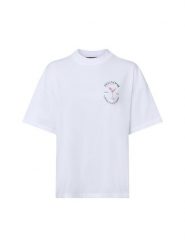 PEGADOR Koszulka damska - Jorba Kobiety Bawełna biały nadruk, 36. Białe t-shirty damskie PEGADOR, bez wzorów, z bawełny, bez kołnierzyka. Za 229.95 zł.