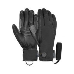 Rękawice narciarskie męskie Reusch Explorer Fidlock R-Tex XT. Czarne rękawiczki męskie Reusch, bez wzorów, sportowe. Za 439.99 zł.