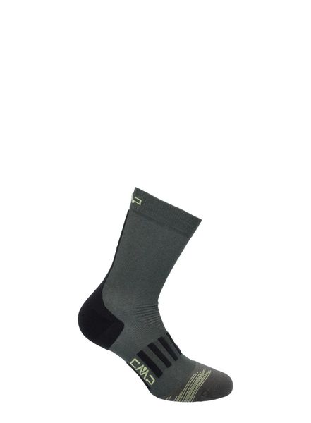 Skarpety trekkingowe męskie CMP Trekking Sock Low Microlon. Szare skarpety męskie CMP, bez wzorów, z materiału. Za 64.89 zł.