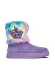 FURBY Śniegowce CEO-BIC-AW25-133FUR Fioletowy. Fioletowe buty zimowe dziewczęce FURBY, bez wzorów, z materiału, bez zapięcia. Za 109.99 zł.