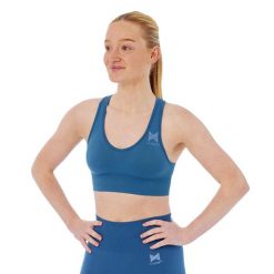 Xtreme Sportswear damski top sportowy niebieski. Niebieskie bluzy sportowe damskie XTREME SOCKSWEAR, s, bez wzorów, bez kaptura, na fitness i siłownię. Za 125.82 zł.