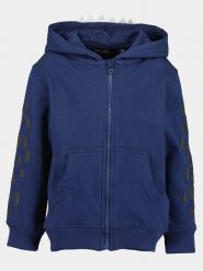 Blue Seven Bluza 817629 X Granatowy Regular Fit. Niebieskie bluzy dla chłopców Blue Seven, bez wzorów, z bawełny, bez ramiączek, bez kaptura. Za 49.99 zł.