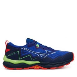 Buty do biegania Mizuno. Niebieskie buty sportowe męskie Mizuno, bez zapięcia, do biegania, mizuno wave. Za 399.99 zł.