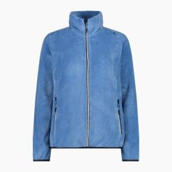 Bluza damska turystyczna CMP 38P1536. Niebieskie bluzy damskie CMP, xl, bez wzorów, bez kaptura. W wyprzedaży za 277.05 zł.