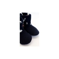 Bambosze dla dziecka Buty dla niemowlaka Buty dla dziecka Buty niechodki Prezent dla dziecka Buty z miękką podeszwą. Niebieskie spodenki niemowlęce Mimi monster alicja Łaciak, z bawełny. Za 49.00 zł.