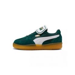 Buty sportowe damskie Puma Palermo Moda. Czerwone obuwie sportowe damskie Puma, bez wzorów, z nylonu, trekkingowe. Za 361.75 zł.