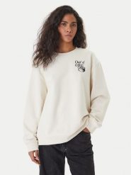 HUGO Bluza Classic 50560782 Beżowy Relaxed Fit. Brązowe bluzy damskie Hugo, s, bez wzorów, z bawełny, bez kaptura. Za 429.99 zł.